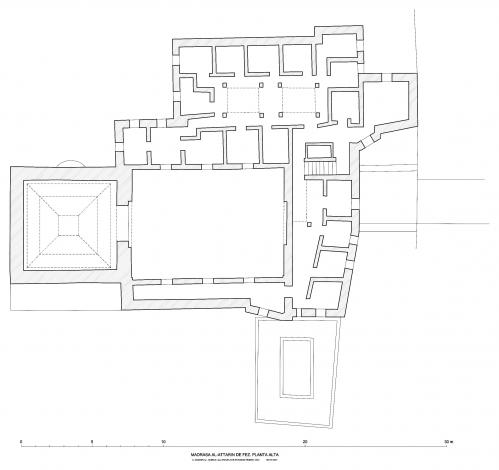 Madrasa al-Attarin (Fez, Marruecos) - Planta alta