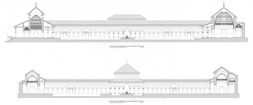 Palacio al-Badi (Marrakech, Marruecos) - Secciones generales hipótesis