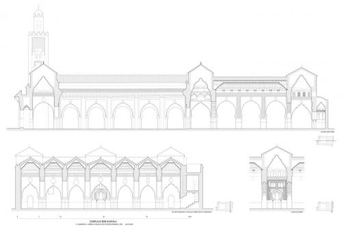 Complejo de Bab Dukkala (Marrakech, Marruecos) - Secciones mezquita