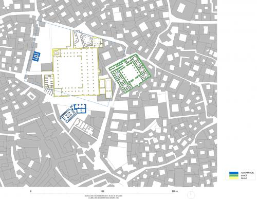 Madraza Ben Yusef (Marrakech, Marruecos) - Plano de situación