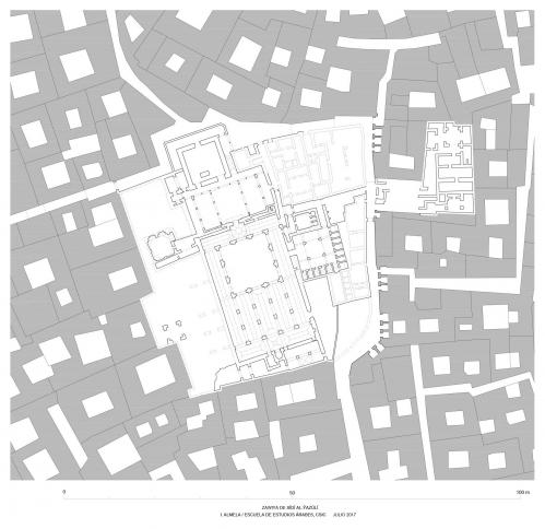 Zawiya al-Yazuli (Marrakech, Marruecos) - Plano de situación