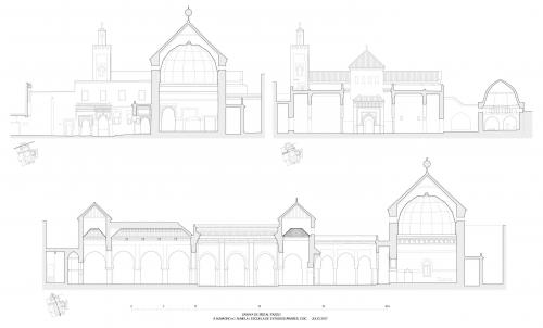 Zawiya al-Yazuli (Marrakech, Marruecos) - Secciones generales