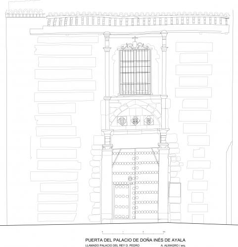 Portadas toledanas (Toledo) - Puerta del Palacio de Doña Inés de Ayala