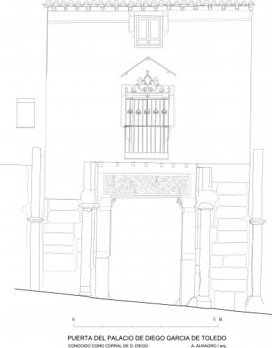 Portadas toledanas (Toledo) - Puerta del Corrral de D. Digo