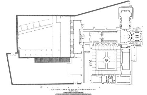 Cartuja de la Asunción (Granada) - Planta baja  