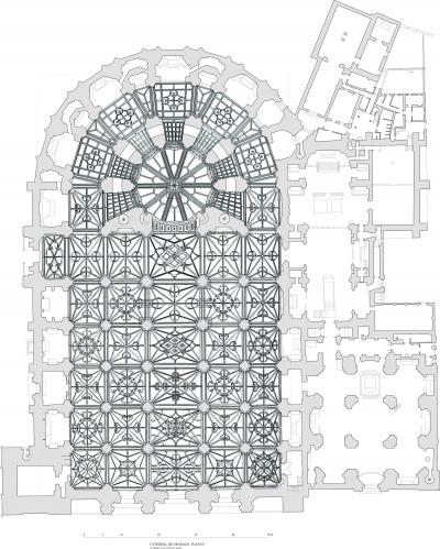 Catedral de Granada - Planta de bóvedas