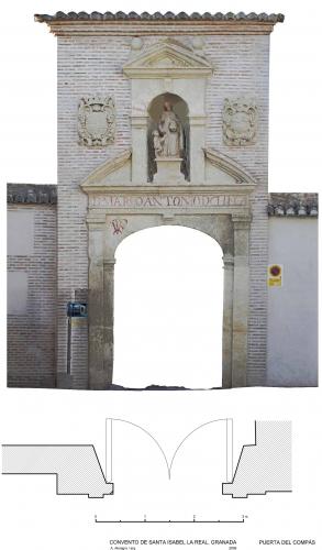 Monasterio Santa Isabel la Real (Granada) - Puerta compás