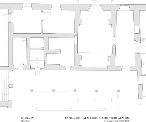 Antiguo Hospital militar (Granada) - Planta 1 capilla Almirante de Aragón