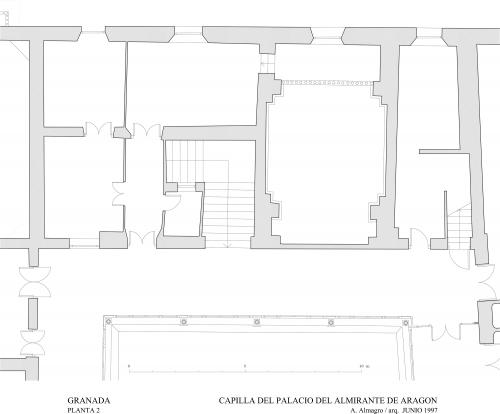 Antiguo Hospital militar (Granada) - Planta 2 capilla Almirante de Aragón