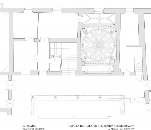 Antiguo Hospital militar (Granada) - Planta 3 capilla Almirante de Aragón