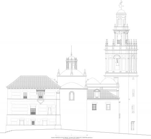 Iglesia de San Miguel (Morón de la Frontera, Sevilla) - Fachada este