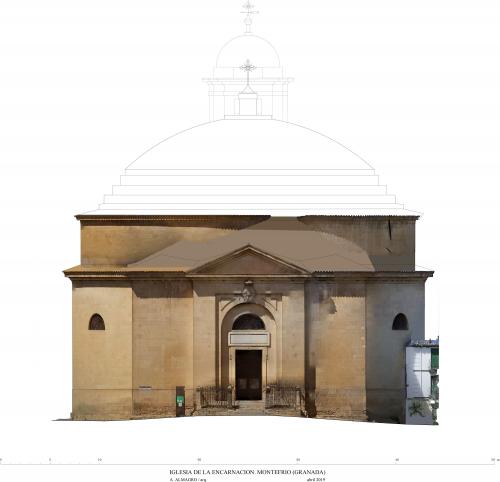 Iglesia de la Encarnación (Montefrío, Granada) - Alzado este