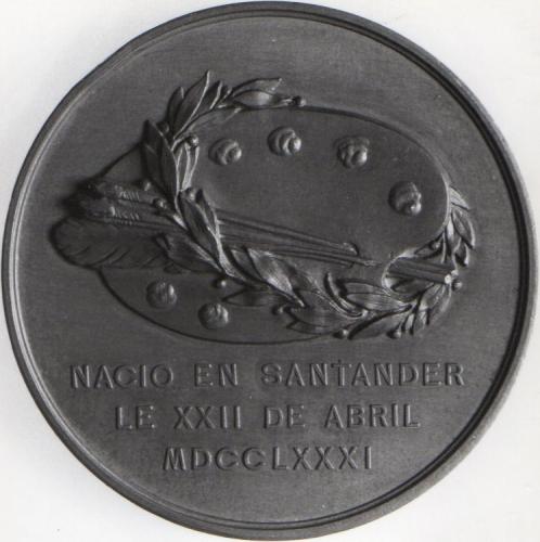 Medalla homenaje  a José de Madrazo