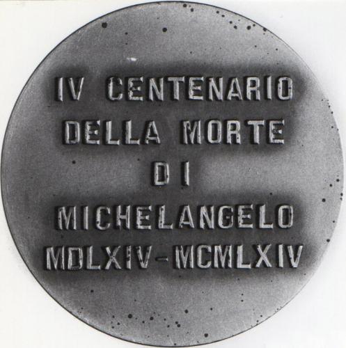 Medalla homenaje a Miguel Angel 