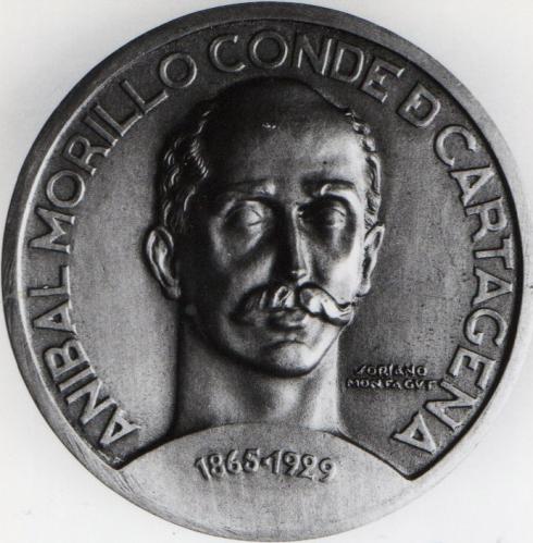 Medalla homenaje a Aníbal Morillo, Conde de Cartagena