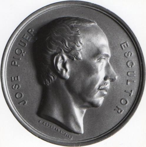 Medalla homenaje a José Piquer