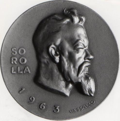 Medalla homenaje a Sorolla