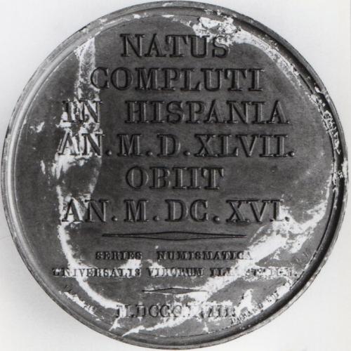 Medalla homenaje a Cervantes