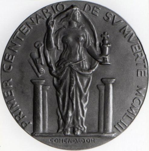Medalla homenaje a Donoso Cortés