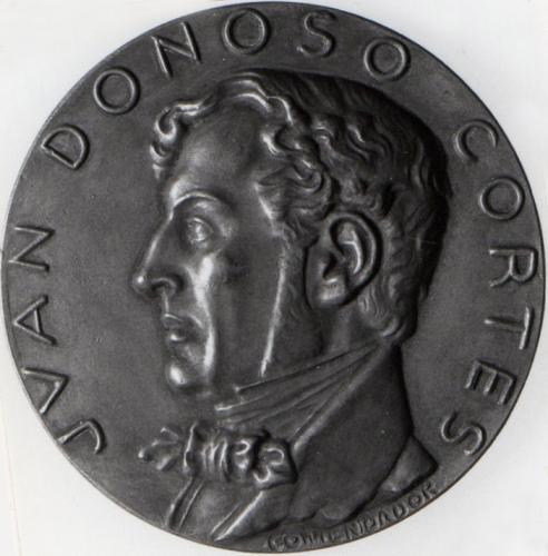 Medalla homenaje a Donoso Cortés