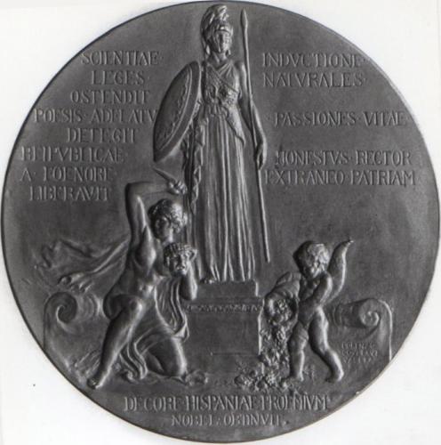 Medalla homenaje a Echagaray