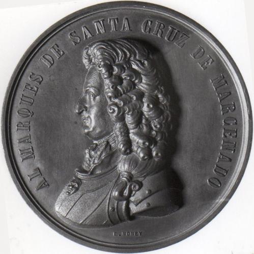 Medalla homenaje al Marqués de Marcenado