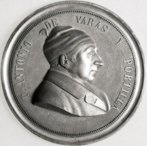 Medalla homenaje a  Antonio de Varas