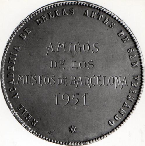  Medalla de honor Amigos de los museos de Barcelona