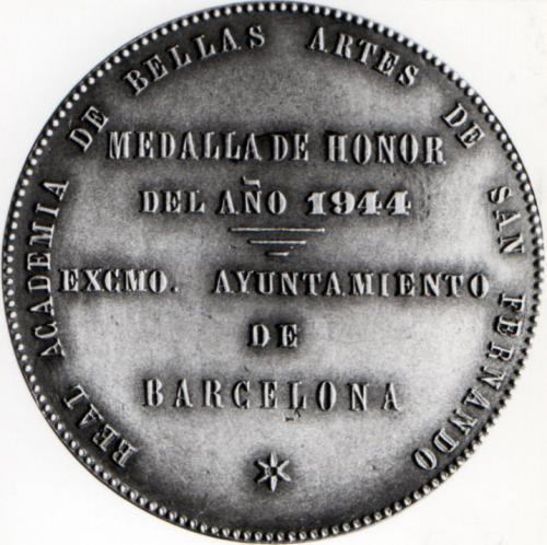  Medalla de honor al Ayuntamiento de Barcelona