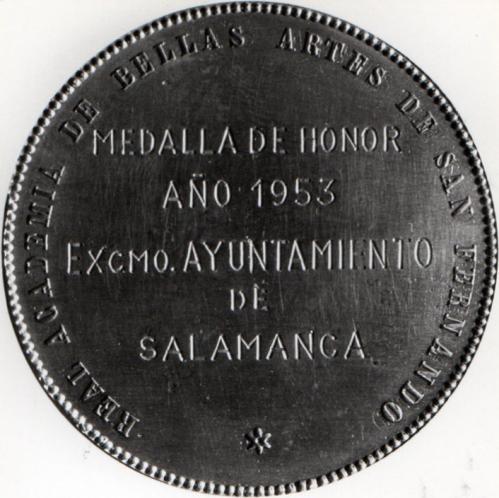 Medalla de honor al Ayuntamiento de Salamanca