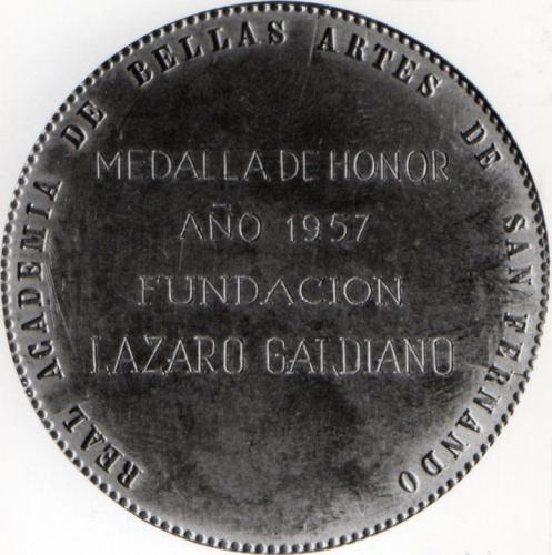 Medalla de honor a la Fundación Lázaro Galdiano