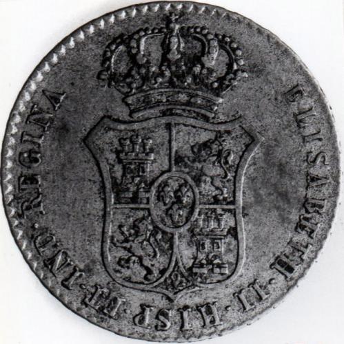 Medalla conmemorativa: Proclamación de Isabel II como reina de España