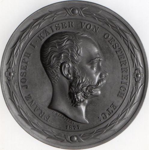 Medalla conmemorativa: Inauguración de la Academia de Bellas Artes de Viena