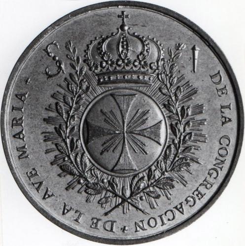 Medalla conmemorativa: Congregación del Ave María