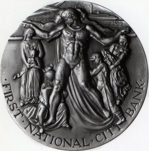 Medalla conmemorativa: 150 aniversario del City Bank