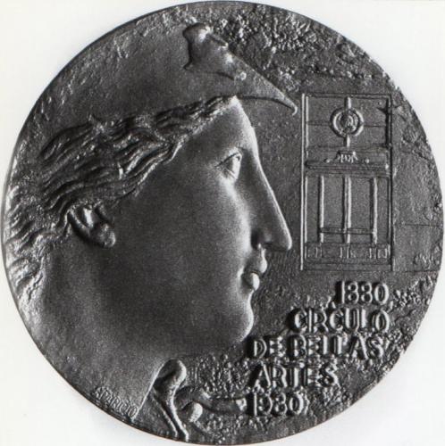 Medalla conmemorativa: Centenario del Círculo de Bellas Artes
