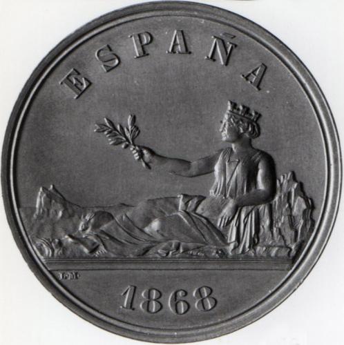 Medalla conmemorativa: Gobierno provisional de 1868