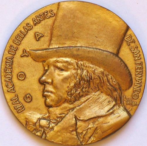 Medalla conmemorativa: Homenaje a Goya