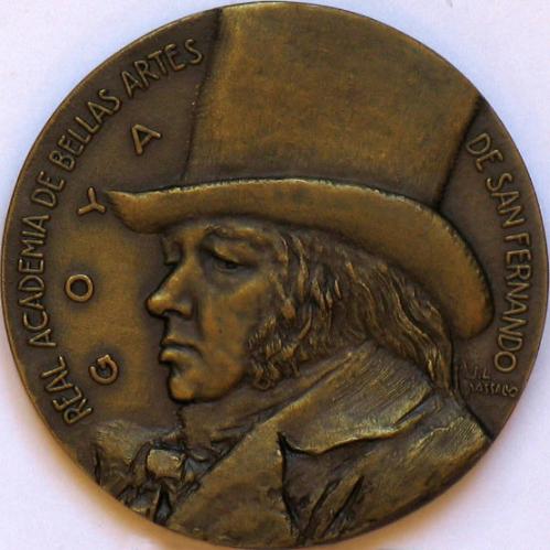 Medalla conmemorativa: Homenaje a Goya