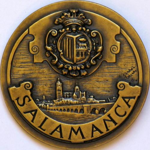Medalla conmemorativa: Salamanca Patrimonio de la Humanidad