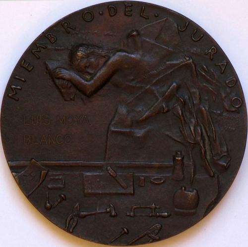 Medalla conmemorativa: Exposición Nacional de Bellas Artes de 1966