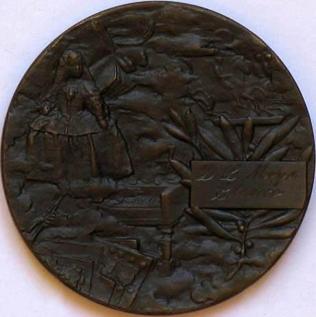 Medalla conmemorativa: Centenario del Círculo de Bellas Artes