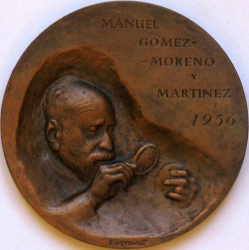 Medalla homenaje a Manuel Gómez Moreno