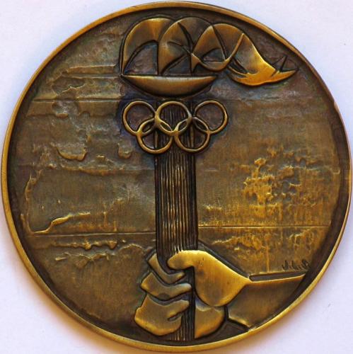 Medalla conmemorativa: XI Bienal del deporte en las Bellas Artes
