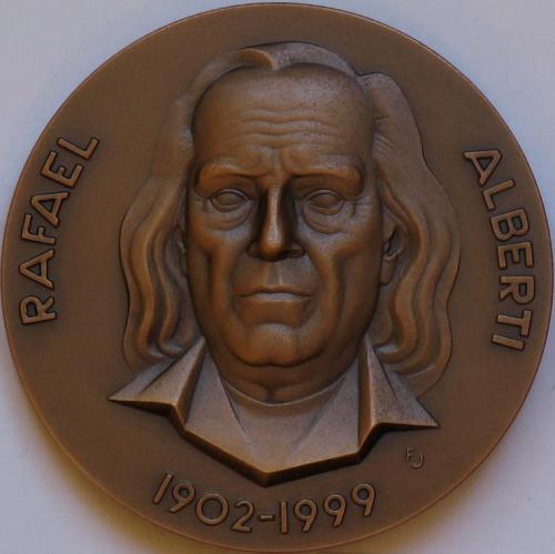 Medalla conmemorativa: Centenario de Rafael Alberti