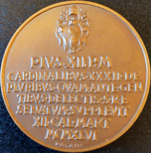 Medalla conmemorativa: Homenaje a Pio XII