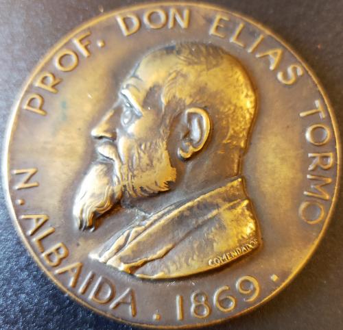 Medalla conmemorativa: Homenaje a Elías Tormo