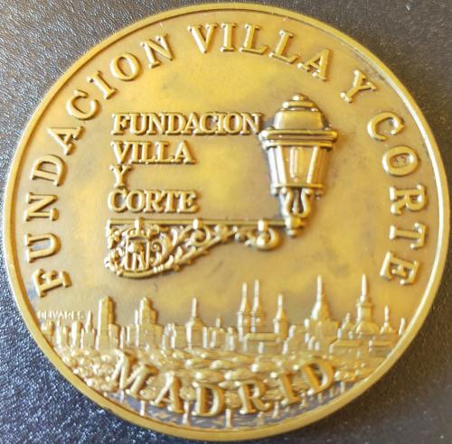 Medalla conmemorativa: Fundación Villa y Corte