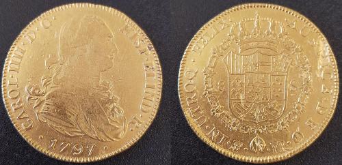 Moneda de Carlos IV