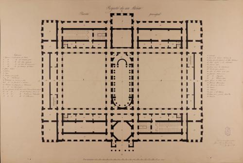 Planta principal de un ateneo